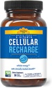 Country Life Cellular Recharge B- Vitamin, hel fødevare Methylerede B- Complex + elevatP for cellulær energi, Detox & Cardio Support, 30 Vegan kapsler, Certified Gluten- Free, Vegan, Kosher