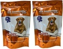 Aloha Medicinals - K9 Immunitet Plus - Potent immunbooster for hunde 30- 70 lbs - Certificeret Organic - Mushroom udvidet supplement - Veterinarian Recommended Dog Health Supplement - 60 tyk 2 Pack