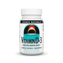 Kilde Naturals Vitamin D-3 5000 iu Understøtter Bone & immunforsvar * - 200 Softgels