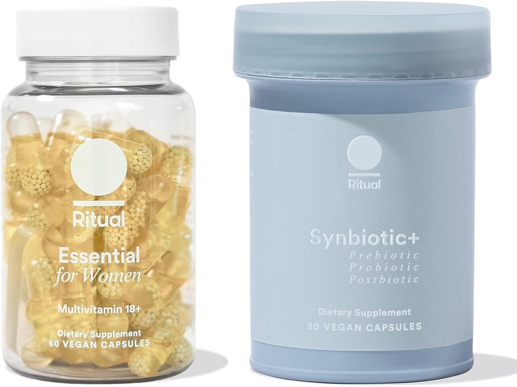 Rituel Multivitamin til kvinder 18 + & daglig Gut Health Support, 30 dages forsyning