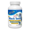 NORTH AMERICAN HERB & SPICE Black Seed Oil 1000 mg - 90 Count - Lever, gallablære & intestinal funktion - Heart & fordøjelse - Black Seed Oil, Oregano Oil, Fennel - non-GMO - 45 Servering