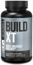 Jacked Factory Build- XT Daily Muscle Builder & Performance Enhancer - Muscular Building Supplement for Muscular Strength & Growth; Trademarked Ingredients Peak02, ElevatP, & Astragin - 60 Veggie Pills