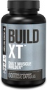 Jacked Factory Build- XT Daily Muscle Builder & Performance Enhancer - Muscular Building Supplement for Muscular Strength & Growth; Trademarked Ingredients Peak02, ElevatP, & Astragin - 60 Veggie Pills