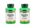 Sæt af 2 Nature Bounty ® Biotin 5000 mcg, 150 Softgels