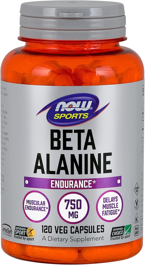 Nu fødevarer Beta- Alanine - 120 kapsler (pakke med 2)