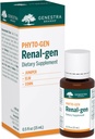 Genestra Brands Renal- gen Yep 124; Juniper, Elm, og Corn Herbal Support 124; 0,5 fl. oz.