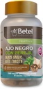 Betel Natural AJO Negro con Perejil / Black Hvidløg med Persille og Cayenne kapsler Potent Superfood - 1500 mg por Porcion
