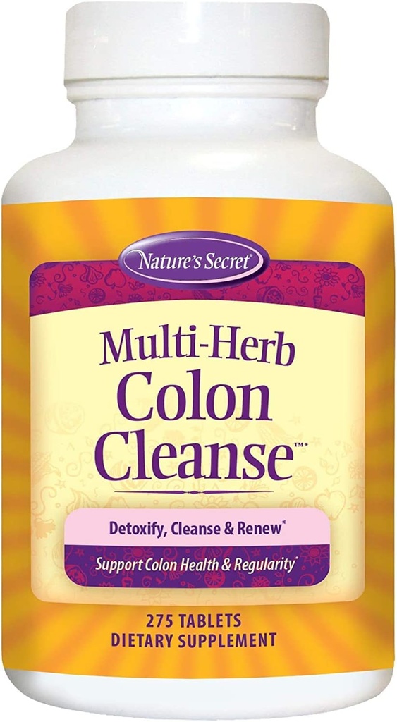 Nature 's Secret Multi- Herb Digestion & Detox Support - 275 tabletter - 3 pakker