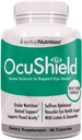 OcuShield Eye Health Vitamin Support til sunde øjne, Night Vision med Saffron, Lutein & Zeaxanthin, Eye Nutrients to Protect & Stimulate Ocular Health, One Flaske