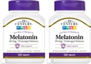 21. Century Melatonin 10 Mg Langvarig frigivelse, 120 Greve (pakke med 2)