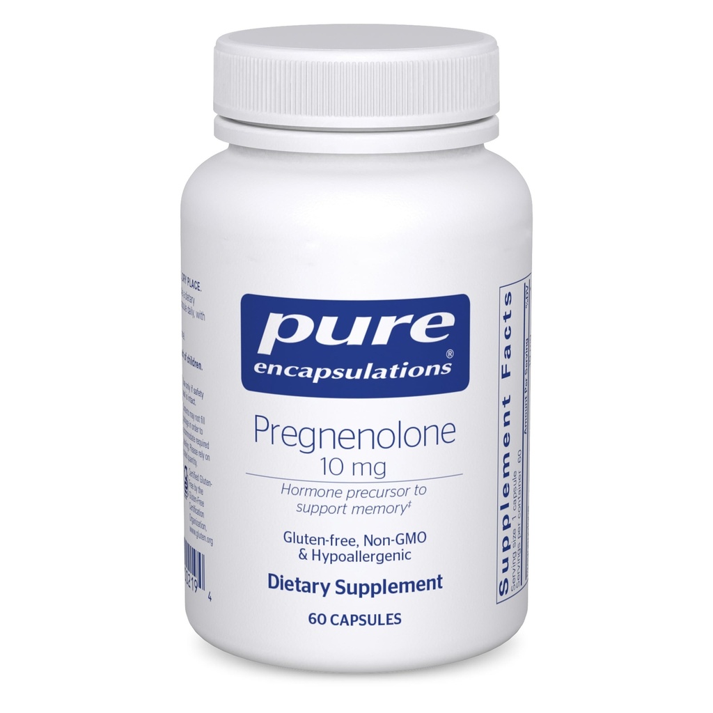 Rene indkapslinger Graphenolon 10 mg - Support Memory & Hormone Balance * - Hormon Precursor - Gluten Free & Non- GMO - 60 kapsler