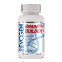 Evogen Brain Builder - Mind- Muscle Connection Amplifier Note 124; øger fokus, koncentration, & Connection; Lions Mane, Bacopa Monnieri, Alpha- GPC