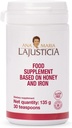 Ana Maria Lajusticia - Iron with Honey - Food Supplement - 135g (30 teskefulde) - Dairy and Gluten Free. Vegetarisk Friendly. Perfekt til at fremme vaskulær sundhed.