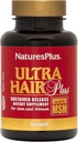 NaturePlus Ultra Hair Plus - 60 tabletter, pakke med 2 - Vedvarende udgivelse Formel for mænd og kvinder - Gluten Free - 60 Total Servering