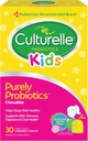 Culturelle Kids Chewable Daily Probiotic for Kids, Age 3 +, 30 Greve, # 1 Pediatrician-Anbefalet Mærke, Natural Berry Flavored Daily Probiotika for fordøjelsessygdomme, Oral Care & immunforsvar