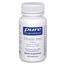 Ren indkapsling Chaste Tree (Vitex) - Understøtter menstruationscyklus Regularitet - for Bryst Comfort * - Kvinder supplement - Hormonal Balance Support - Non-GMO & Vegan - 60 kapsler