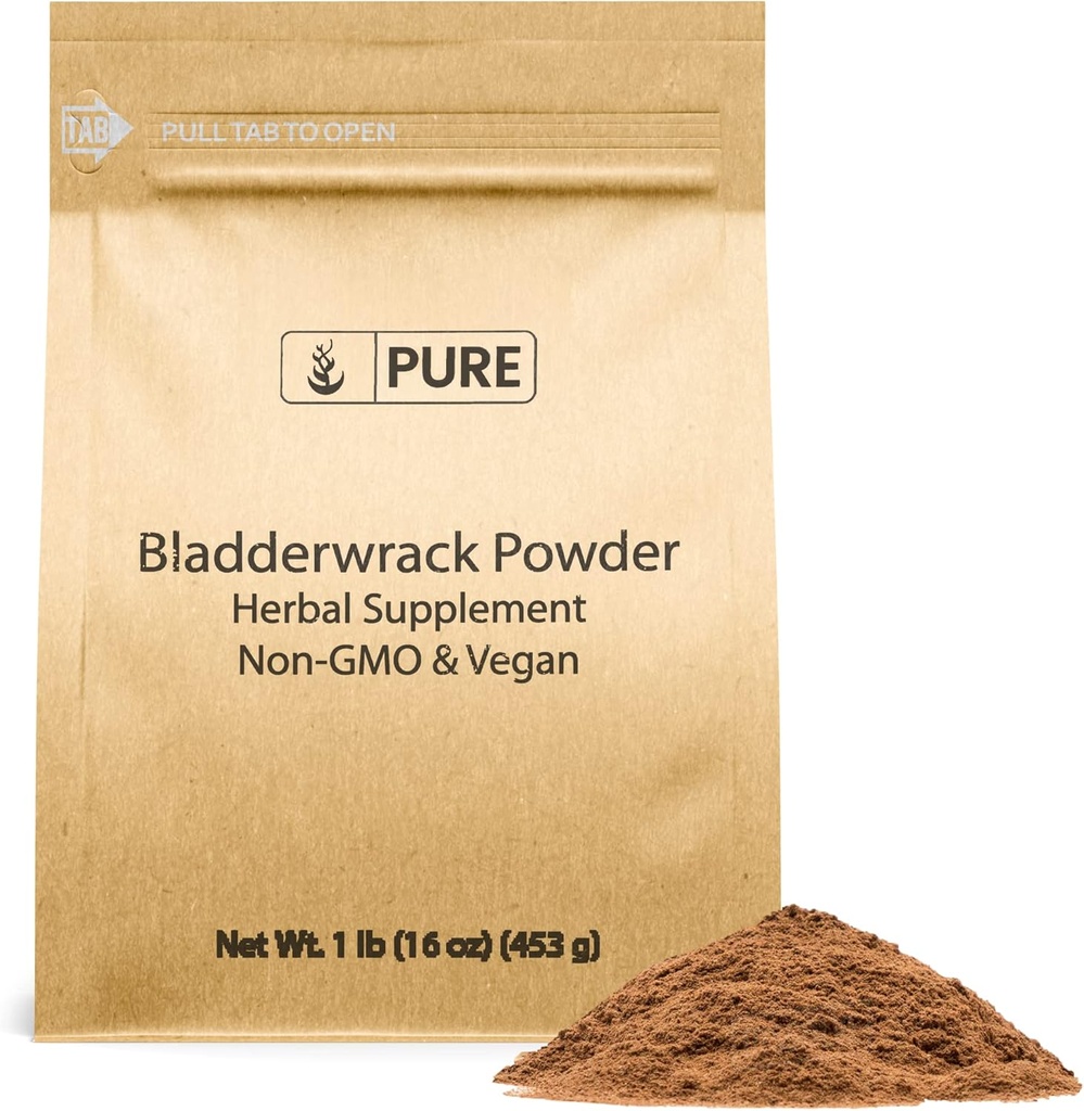 Pure Original Ingredients Bladderwrack Powder (1lb) Fucus Vesiculosus, Herbal Supplement