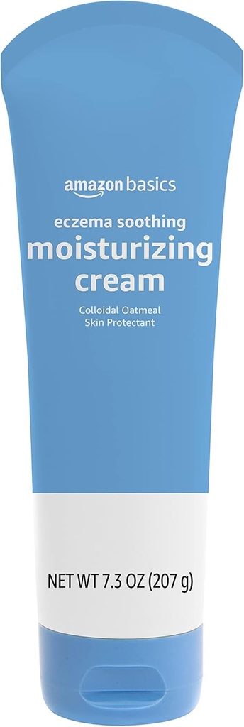 Grundlæggende eczema lindrende fugtgivende creme med kolloid havregryn, 7,3 Unse (pakning med 1) (Tidligere Solimo)