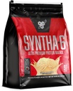 BSN SYNTHA- 6 Whey Protein Powder, Vanilla Protein Powder with Micellar Casein, Milk Protein Isolate Powder, Vanilla Ice Cream, 97 Servering (Pakke Maj Vary)