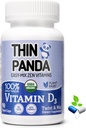 100% Økologisk D3-vitamin Support 124; 100% af din RDA-124; For stærke ben & sund immunitet