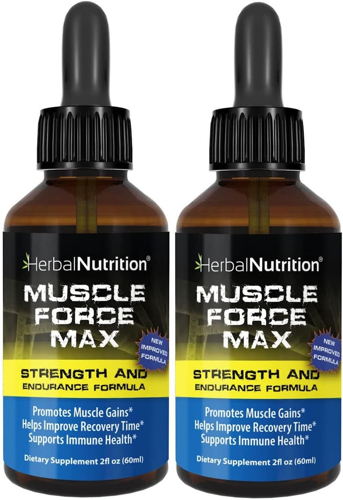 Muskelstyrke Styrke og Endurance Spray Formel, 2 Flaske Pack, 175mg Proprietær vækst Formel, 2oz Per Flaske