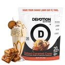Hengivenhed Nutrition Protein Powder Blend Budding 124; Gluten Free, Keto Friendly, Ingen Tilføjet Sugarer Buddy 124; 1g MCT Buddy 124; 20g Whey & Micellar Protein Buddy 124; 2lb Tub (Saltet Caramel Cone)