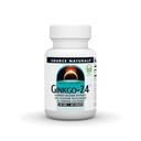 Source Naturals Ginkgo- 24 - Ginkgo Biloba Extract 120 mg Understøtter Mental Acuity - 60 tabletter