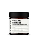 Erbologi Organic Shiitake Mushroom Powder 50 Servering - 11% Beta- glucans - Immunitet og energi - Lentinula edodes - Lille Batch - Bæredygtigt dyrket i Europa - Vegansk - Ikke-GMO - Ingen Tilføjet Fillers