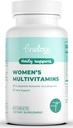 Kvinder Multivitamin - Væsentlige næringsstoffer med jern, vitaminer A, C, D3, K, B6 og B12 Kosttilskud til kvinders sundhed, energi hår hud & negle - Daglig Multivitamin til kvinder-60 Greve