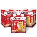 Quest Nutrition Klar til at drikke Saltet Caramel Protein Shake, 30g Protein, 3g Net Carbs, Gluten Free, Keto Friendly, 11 fl.oz 4 Greve (Pack of 3)