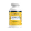 Researched Nutritionals Core Minerals - Daily Trace Minerals Supplement - Iron- Free Blend with Vitamin D3, Magnesium Glycinate & Jod for Thyroid, Bone & Metabolic Support (120 ct)