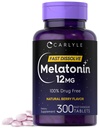 Carlyle Melatonin 12 mg Fast opløsning 300 tabletter
