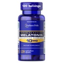 Puritan 's Pride Premium Super Strength Melatonin 10mg Sleep Aid, Kosttilskud til lyd, Rastful, og Længere Sleep Support, 4 Måned Supply, 120 Rapid Release Kapsler (Packaging May Vary)