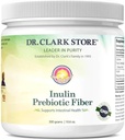 Dr. Clark Inulin Powder (FOS) - Prebiotic Opløselige Fiber for Gut Health, 300g - Understøtter fordøjelsessygdomme og regelmæssighed