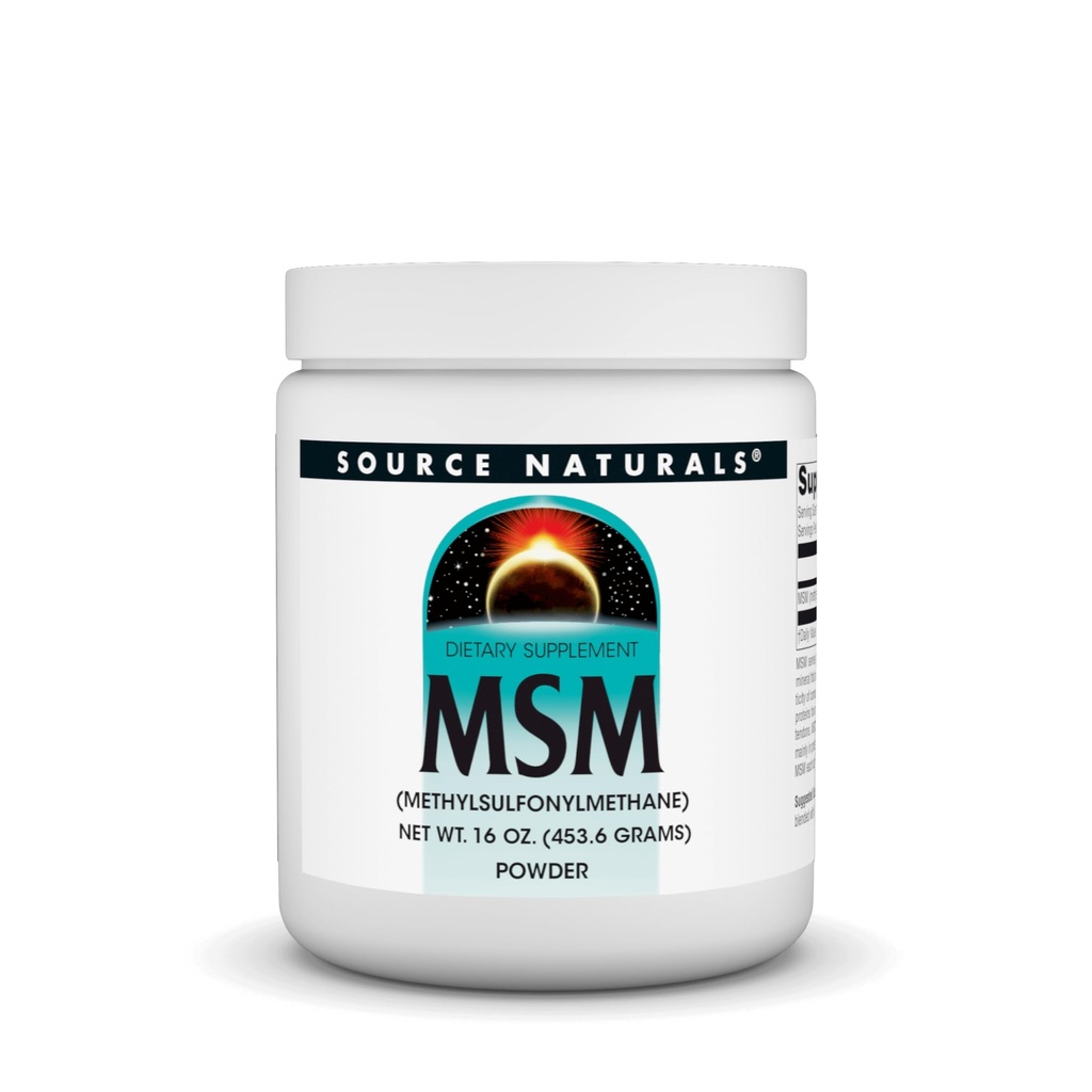 Kilde Naturals MSM, (Methylsulfonylmethan) - 16 Ounce Powder