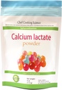 Calciumlactat- Calciumlactat Pulver - Calciumsupplement, Food Grade Calciumlactat - Calciumlactat Supplement, 4 oz 113 g