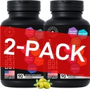 Thermogenic Multi Collagen Burn Capsules - Hydrolyzed Collagen Peptides Plus Hyaluronic Acid - Advanced Type I, II, III, V, X - 2-Pack, 180 Collagenic Burn Caps