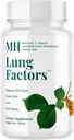 MICHAEL 'S Health Naturopatiske programmer Lung Faktorer - 60 Vegetariske tabletter - Nutrients for Lung Function - med D-vitamin, calcium, og Magnesium - Kosher - 20 Servere