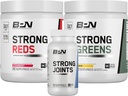 BARE YDEEVNE NETRITION BPN Sundhed & Wellness Bundle, stærke røde, stærke grønne Lemon, stærke joints