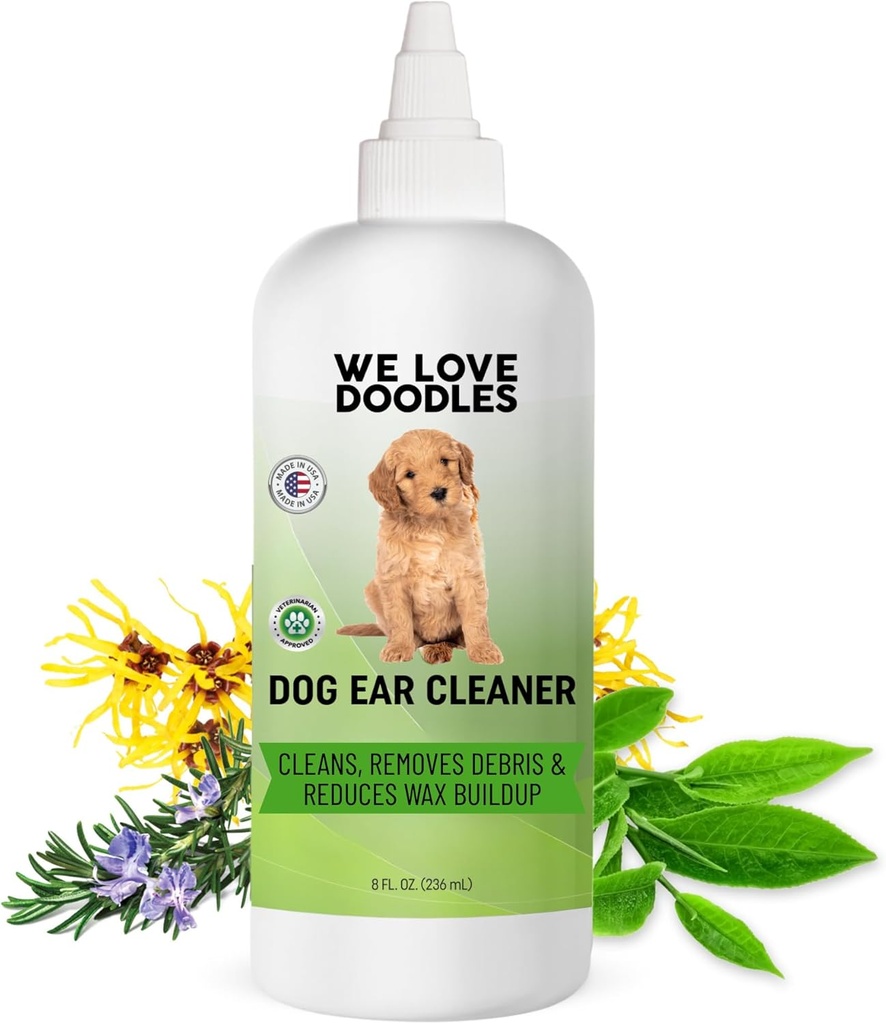 Vi elsker Doodles Hund Ear Cleaner 124; Øre Wash for Dogs