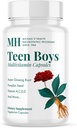 MICHAEL 'S Health Naturopatic Programmer Teen Boys - 120 Vegetariske Kapsler - Daily Multivitamin Supplement - Kosher - 60 Servere