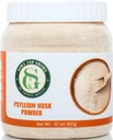 Psyllium Husk Powder- 2lb, 32oz | Easy Mixing Dietary Fiber | Finely Ground Powder | Ideal for Keto Baking | Non-GMO