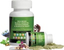 Sea Moss Kapsler - 60 Kapsler Seamoss Black Seed Oil Ashwagandha Burdock Root Supplement, Irish Sea Moss tillæg med vitamin C D3 Manuka & Mælkebøtte, Multi Minerals tillæg