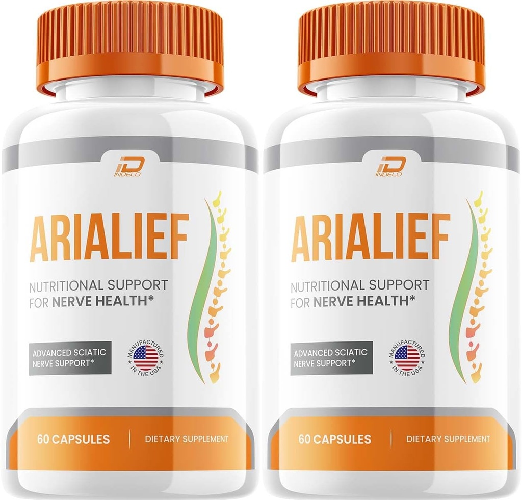 Arialief kapsler, Arialief Advanced Supplement, Alle naturlige formel til at opretholde sunde niveauer, maksimal styrke Daglig formel, Arialif kapsler Anmeldelser (2 pakke - 120 kapsler)