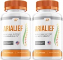 Arialief kapsler, Arialief Advanced Supplement, Alle naturlige formel til at opretholde sunde niveauer, maksimal styrke Daglig formel, Arialif kapsler Anmeldelser (2 pakke - 120 kapsler)