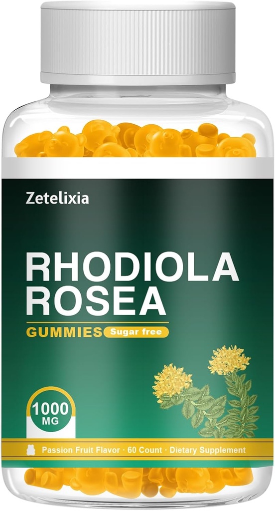 Organic Rhodiola Rosea Gummies