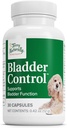 Terry naturligt Bstige Kontrol - Pet Supplies for Brege Sundhed - Støtte Urinary Tract Sundhed - Dog Health Supplement - Pet Support for Hunde - 30 Kapsler (30 Servere)
