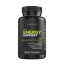 Livingood Daily Energy Support, 11-in-1 Supplement med Magnesium, B6-vitamin, B12, Aminosyrer, L Carnitin, CoQ10, Ginseng & L Theanine, Understøtter naturlig energi til mænd og kvinder, Vegan, 60 kapsler