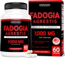 Fadogia Agrestis Extract 1000mg per servering - [Maksimal styrke] - Styrke, Drive, Atletisk ydeevne, Muskelmasse - tredjepart testet - Zero Fillers - Gluten Free, Non- GMO, Veganske kapsler