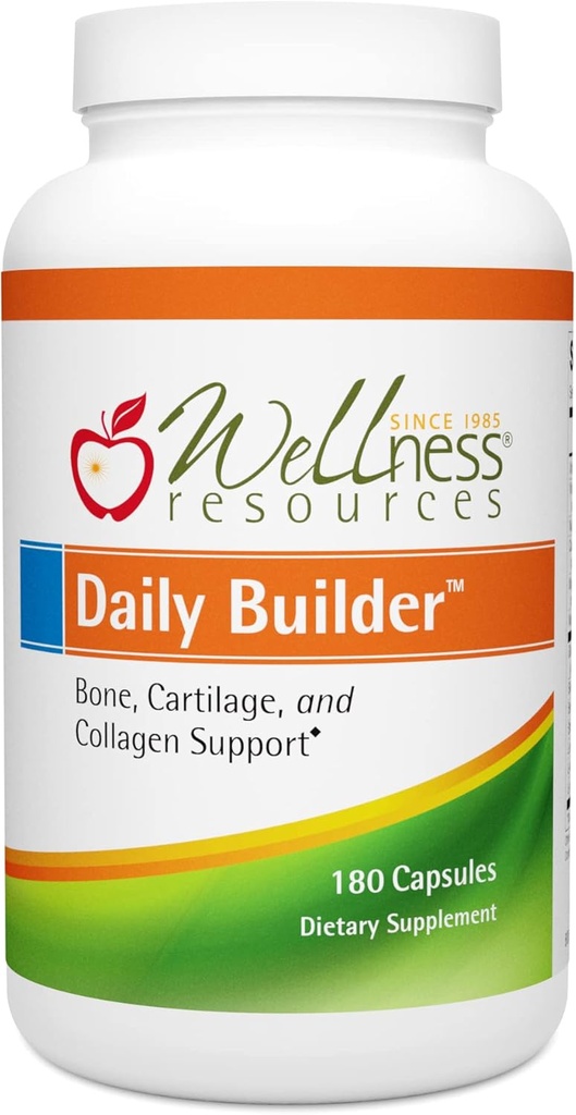 Daglig Bygger med Coral Calcium, MCHC, Bor, D-vitamin - 180 kapsler